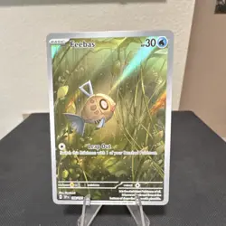 Pokemon TCG Feebas 198/190 Full Art Holo Fish Basic 30 HP English Akira Komayama - Image 1
