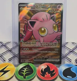 Pokemon TCG Scream Tail ex 197/167 Twilight Masquerade Ultra Rare 2024 NM - Image 1