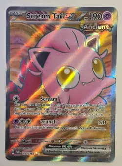 Pokemon TCG Scream Tail ex 197/167 Twilight Masquerade Ultra Rare 2024 NM - Image 2