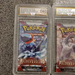 2024 Pokemon Temporal Forces Foil Pack Iron Leaves Art PG Graded Gem Mint 10 - Image 4