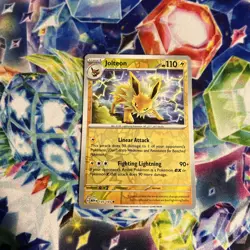 Jolteon 135/165 Rare 151 Pokemon Reverse Holo Near Mint - Image 1
