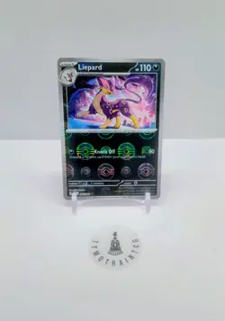 Pokemon - Liepard - 056/086 Sv White Flare Poke Ball Reverse Holo - Image 1