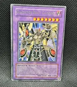 Yugioh- Gladiator Beast Gaiodiaz - Rare - Unlimited - GLAS-EN043 - Near Mint - Image 1