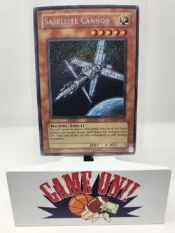 YuGiOh Satellite Cannon DR04-EN241 Dark Revelation Volume 4 Secret Rare LP - Image 1