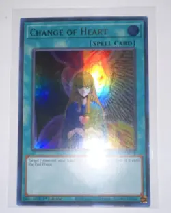 Yu-Gi-Oh! Change of Heart 1st Edition Holo MAMA-EN078 - Image 1