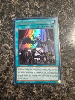 Yugioh Forbidden Droplet - RA01-EN064 - 1st Ed. Ultra Rare - NM - Image 1