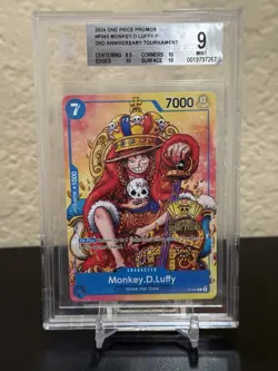 Monkey.D.Luffy (2nd Anniversary Stamped Promo) P-043 One Piece - Image 1