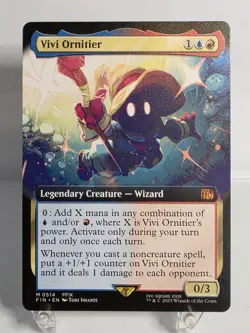 MTG Final Fantasy, Vivi Ornitier - Borderless mythic rare 514 - Image 1