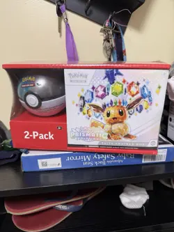 POKEMON PRISMATIC EVOLUTIONS ELITE TRAINER BOX + BOOSTER BUNDLE, 2-PACK - Image 1