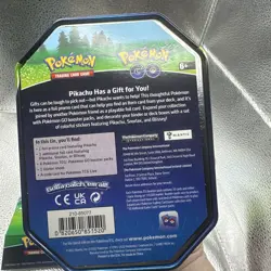 Disney Pokemon Go Chancy Tin. EMPTY. Comes With Stickers Though - Image 2