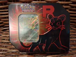Pokemon TCG Team Rocket Persian Tin Destined Rivals Brand New Factory Sealed - Image 1