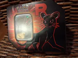 Pokemon TCG Team Rocket Persian Tin Destined Rivals Brand New Factory Sealed - Image 2