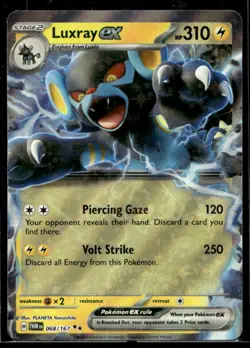 Luxray ex - SV06: Twilight Masquerade 068/167 LP Pokemon TCG | Buy 10 Get 10 Fre - Image 1