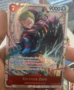 One Piece Roronoa Zoro EB04-007 SR ENGLISH OP15 - Image 1