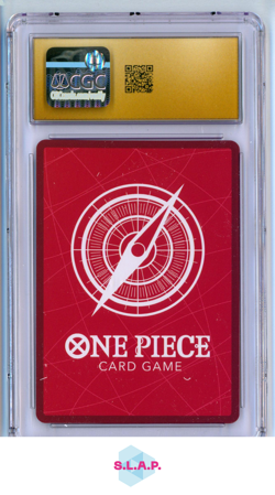 KOBY A FIST OF DIVINE SPEED OP11 ALT ART OP11-001 ONE PIECE CGC PRISTINE 10 - Image 2