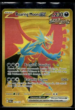 Roaring Moon ex - SV04: Paradox Rift 262/182 LP Pokemon TCG | Buy 10 Get 10 Free - Image 1