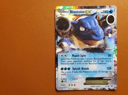 Blastoise EX XY30 - XY Black Star Promo Holo Pokemon Card NM - Image 1