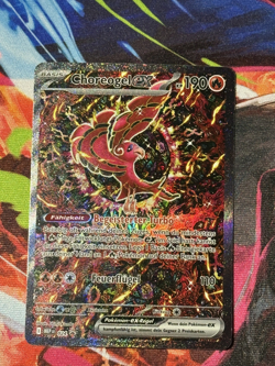 Pokemon Karte Choreogel ex MEP 024 NM Black Star Promo - Image 1
