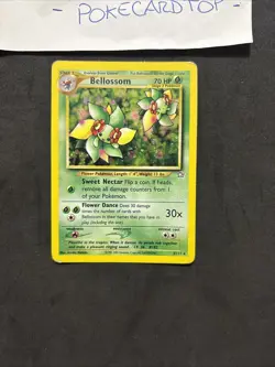 Pokemon Card Bellossom 3/111 - Set Neo Genesis-Holo-Eng-Good! - Image 3