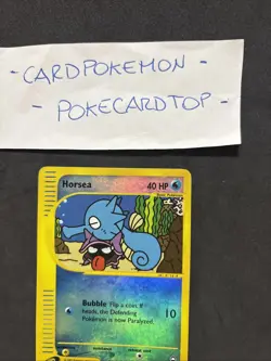 Pokemon Card Horsea 84/147- Aquapolis-Eng-Holo Reverse-Exc! - Image 2