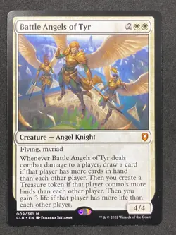 Battle Angels of Tyr- Commander Legends: Baldur's Gare MTG-NM - Image 1