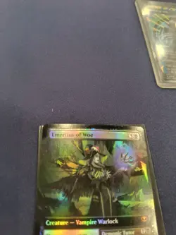 MTG Foil Emeritus of Woe (Extended Art) 324 Secrets of Strixhaven Magic - Image 4