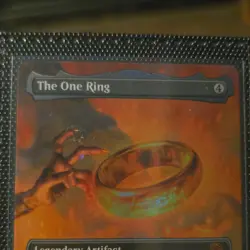 Lord of the Rings The One Ring Legendary Artifact Magic: The Gathering English - Image 1