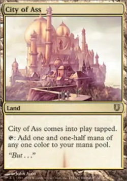 Light Play x 1 City of Ass Unhinged - Image 1