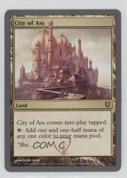 City of Ass Magic: Unhinged #134 2004 - Image 1