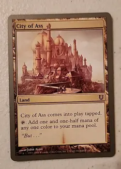 City of Ass Unhinged Regular - Image 1