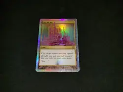 MTG 1x Unhinged rare land FOIL City of Ass - see description - Image 1