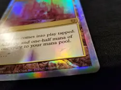 MTG 1x Unhinged rare land FOIL City of Ass - see description - Image 4