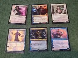 MTG Planeswalker x6 Tasha the Witch Queen/Will Scholar of Frost/The Royal Scions - Image 1