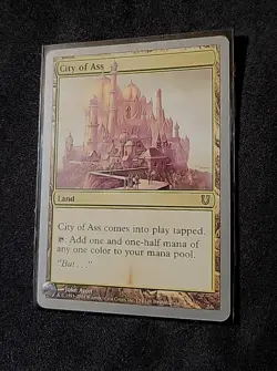 City of Ass Unhinged 134/140 2004 Magic The Gathering MTG - Image 3