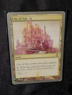 City of Ass Unhinged 134/140 2004 Magic The Gathering MTG - Image 4