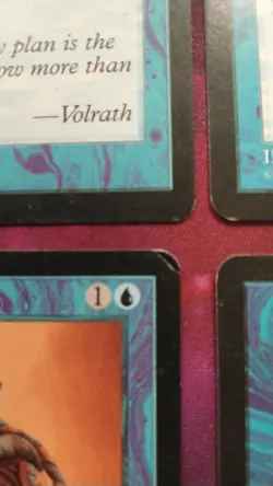 Mana Leak x4 - Stronghold. LP. One tiny bend in one corner, see picture. MTG - Image 2