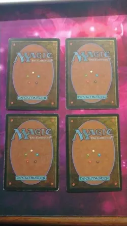 Counterspell x4 playset. MTG 4th Edition, Fourth Edition. MP, Moderately Played. - Image 2