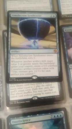 Simulacrum Synthesizer Mythic Artifact The Big Score MTG EN #M0006 - Image 1