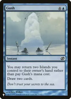MTG - Gush - The List - Magic the Gathering - Image 1