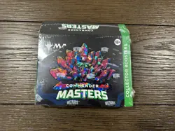 Magic The Gathering MTG Commander Masters -Collector Booster Box New/Sealed - Image 1