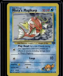 Pokemon Card Misty's Magikarp 88/132 Gym Challenge NM - Image 1