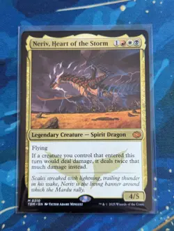 MTG Neriv, Heart of the Storm - NM - Tarkir: Dragonstorm - Image 1