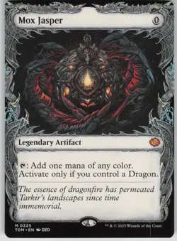 MTG TCG Mox Jasper (Showcase) M Tarkir: Dragonstorm 325 - Image 1