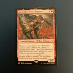 Magic: The Gathering Karlach, Fury of Avernus Mythic Legendary Creature Red - Image 1