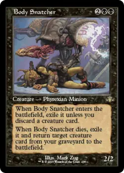Body Snatcher Retro Frame 298 Dominaria Remastered Magic The Gathering Foil NM/M - Image 1