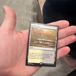MTG Marsh Flats, NM-Mint, English Modern Horizons 2- pack fresh - Image 1