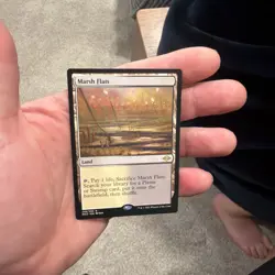 MTG Marsh Flats, NM-Mint, English Modern Horizons 2- pack fresh - Image 3
