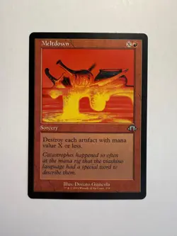 Meltdown (Retro Frame) 418 MTG Modern Horizons 3 - Image 1