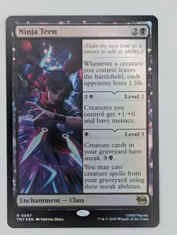 MTG - Ninja Teen - TMT - R - Foil - 67 - Image 1