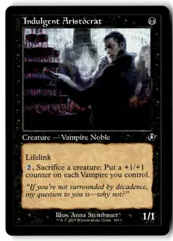 Indulgent Aristocrat (Retro Frame) 384 Innistrad Remastered MTG NM - Image 1